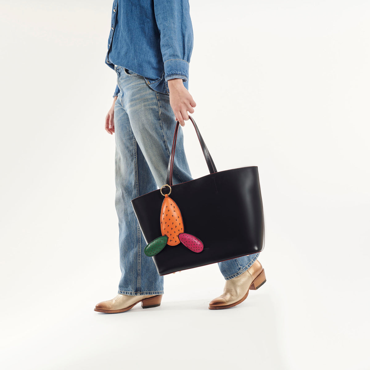 TOTE LISO NOPAL NEGRO