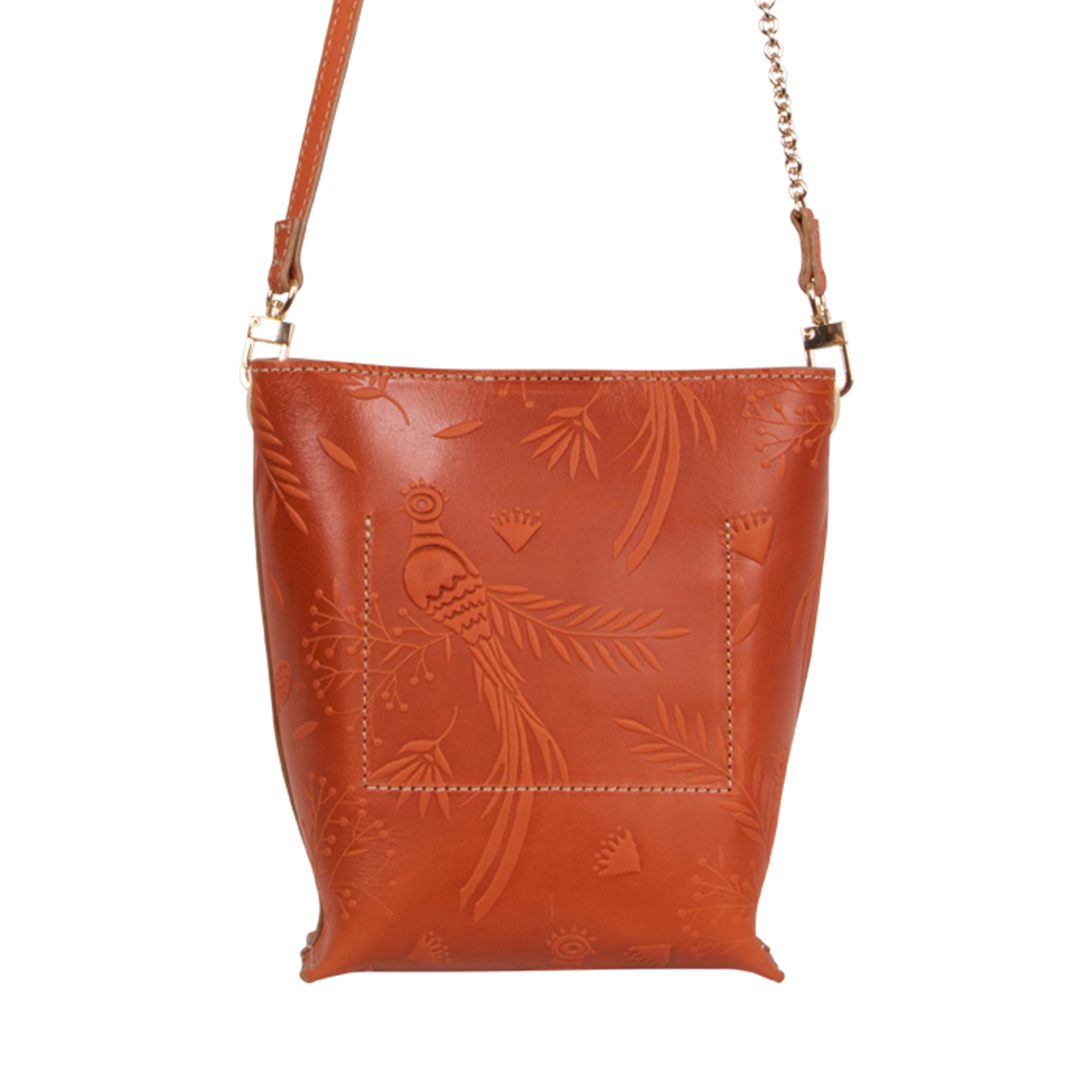 CROSSBODY TRAPECIO NARANJA