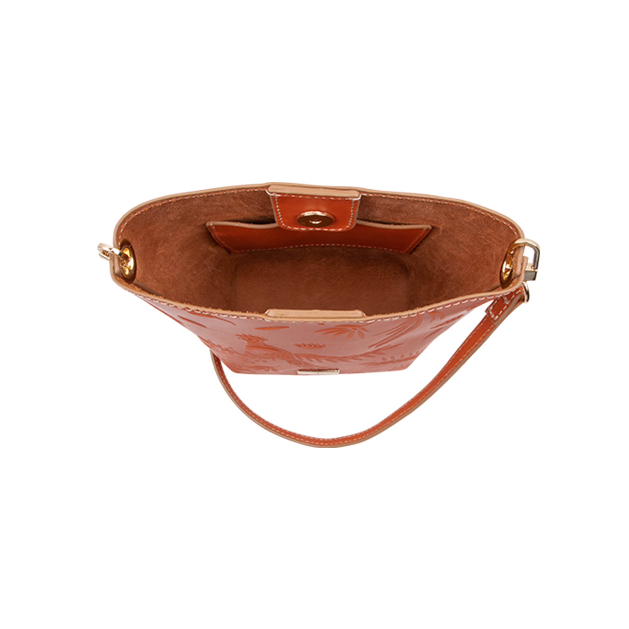 CROSSBODY TRAPECIO NARANJA