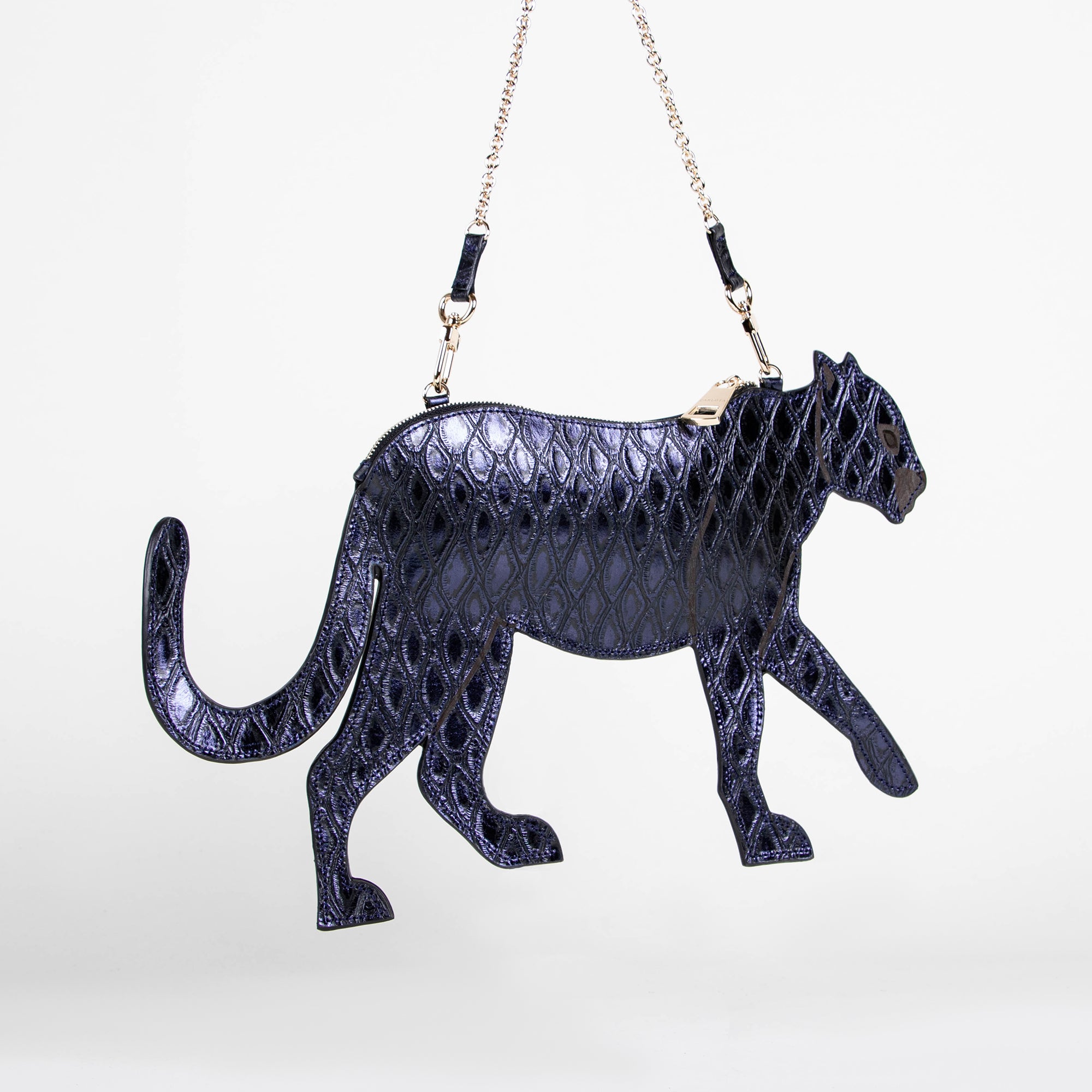 CROSSBODY JAGUAR AZUL MARINO ESCAMAS
