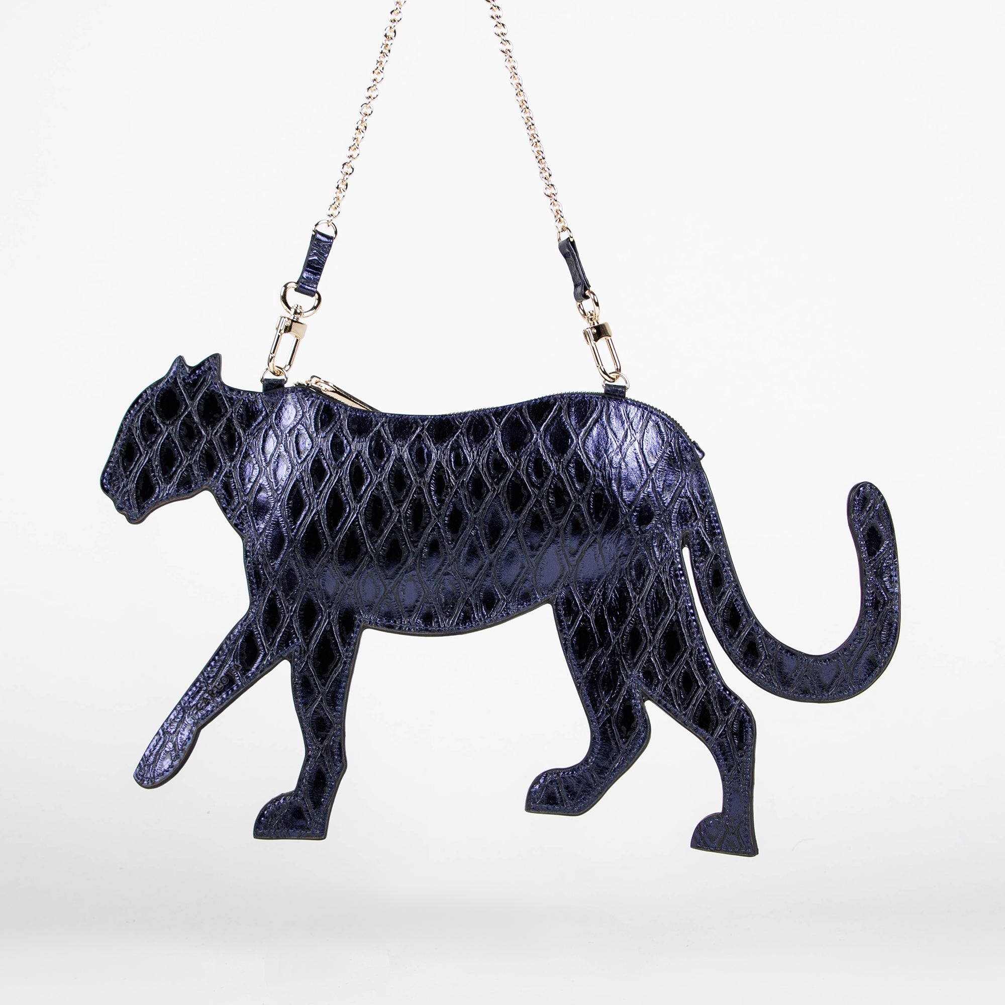 CROSSBODY JAGUAR AZUL MARINO ESCAMAS
