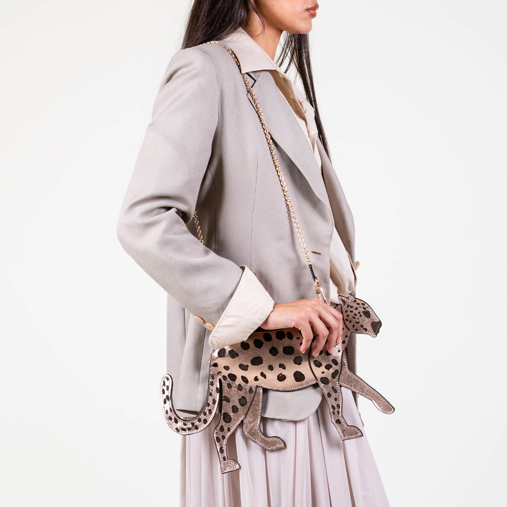 CROSSBODY JAGUAR ORO ROSA