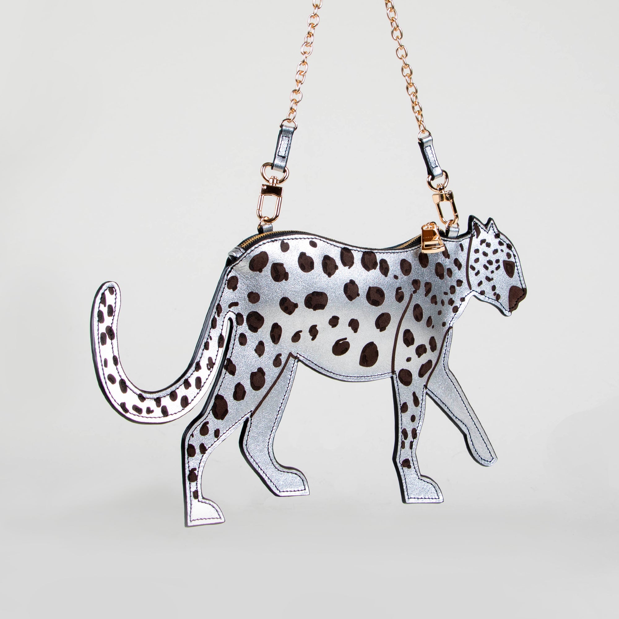 CROSSBODY JAGUAR PLATA