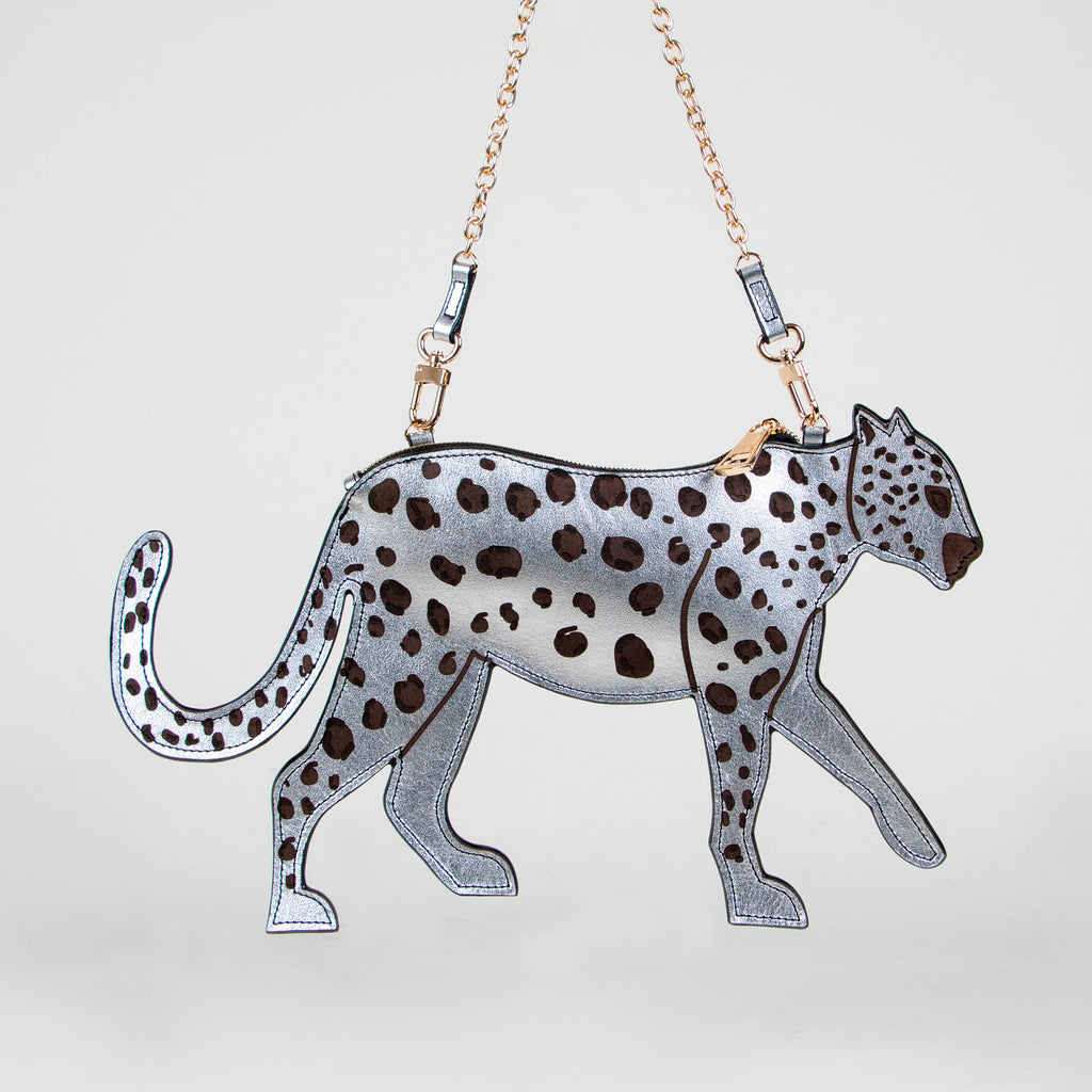 CROSSBODY JAGUAR PLATA