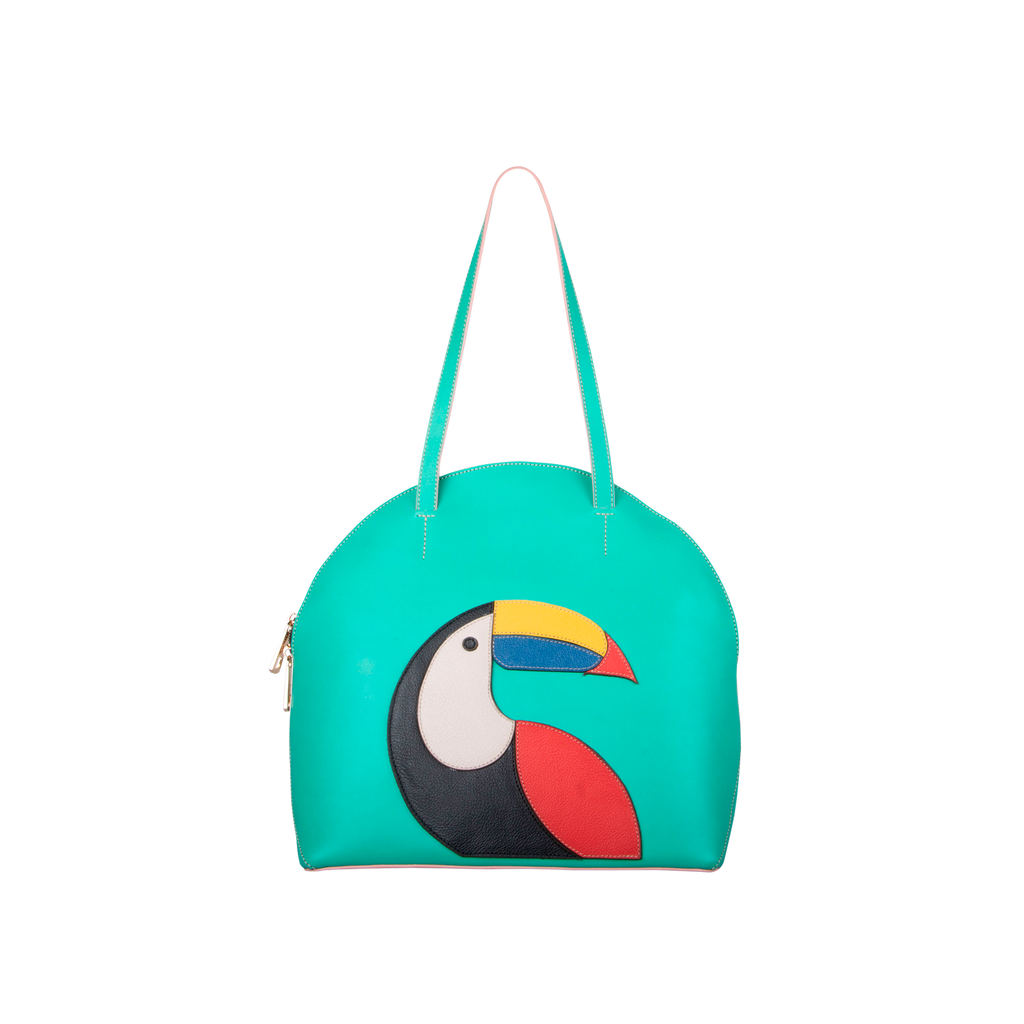 SATCHEL AZUL AQUA