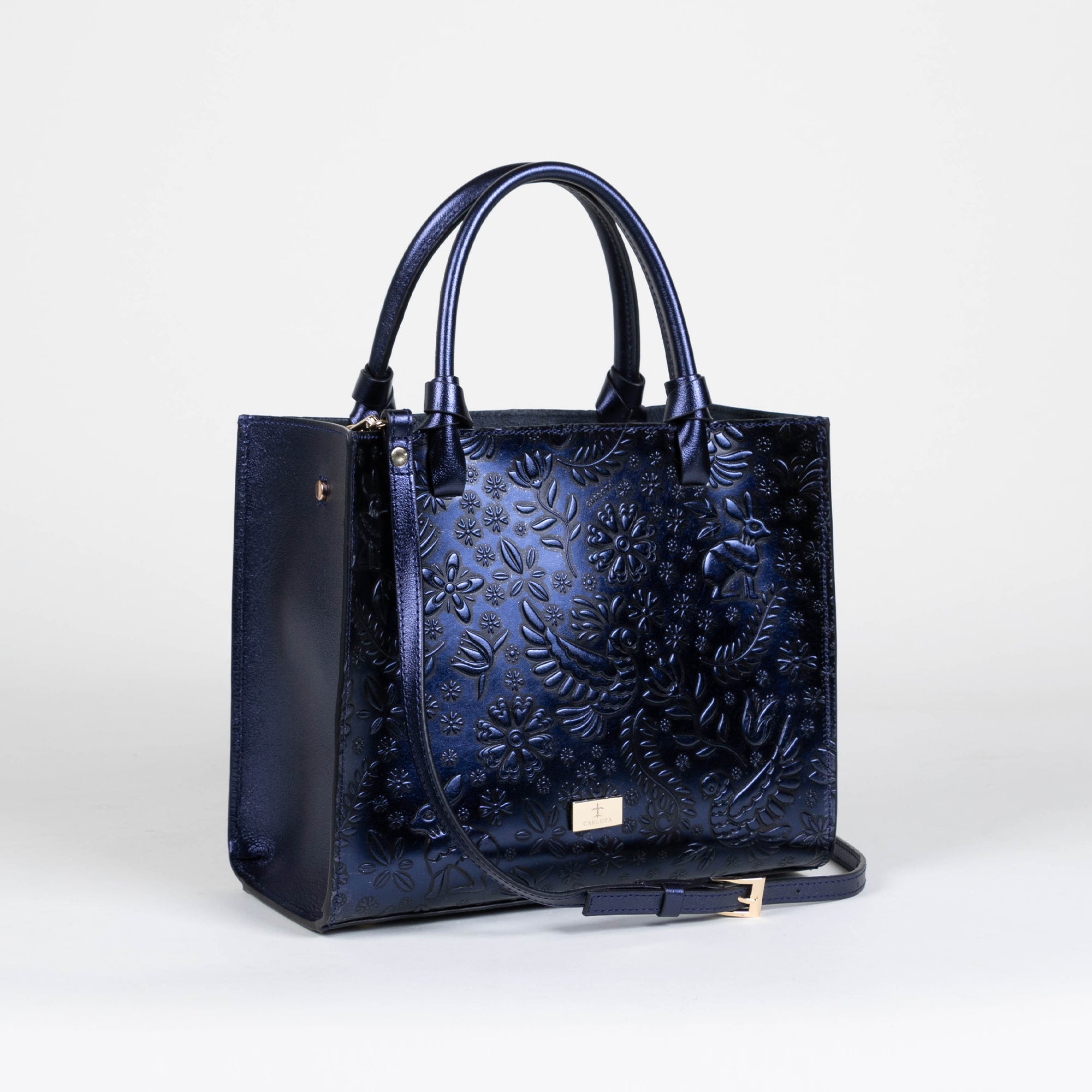 TOTE AZUL MARINO