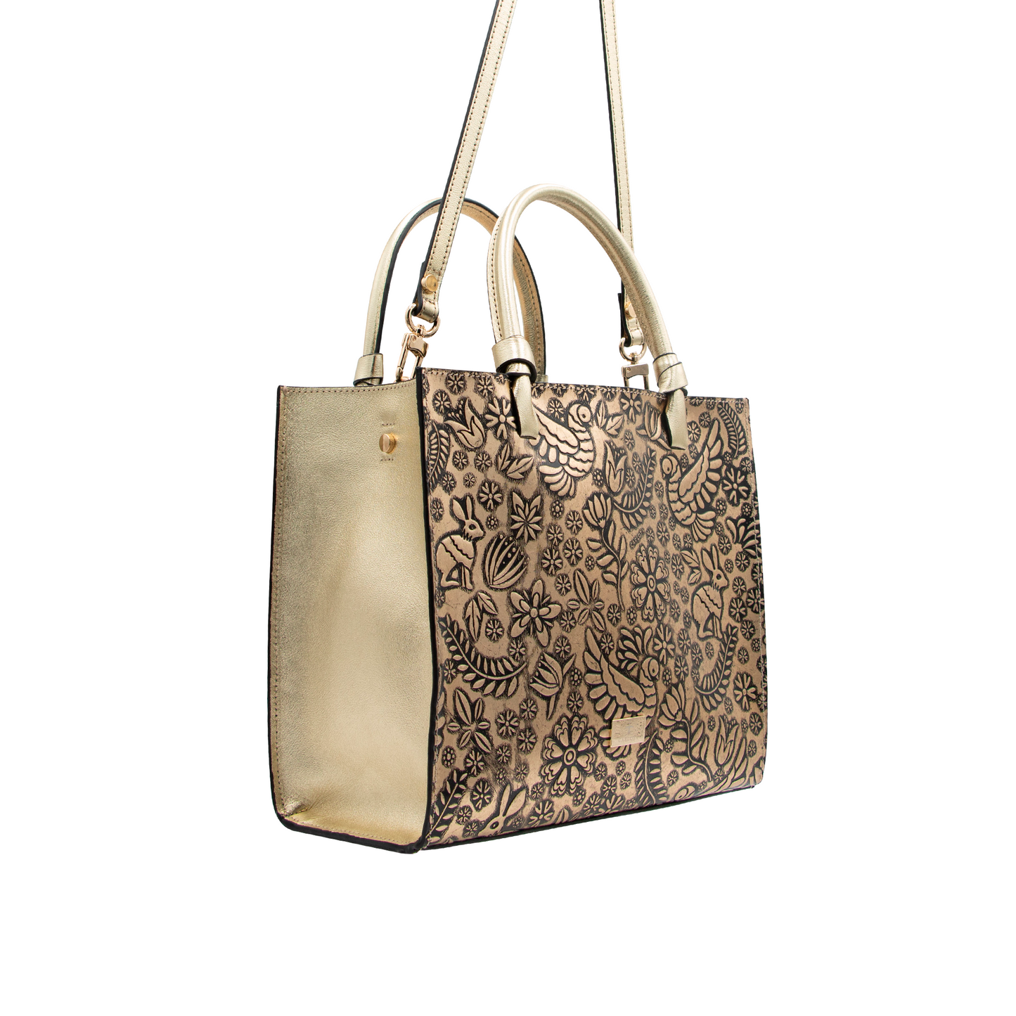 MINI TOTE ORO