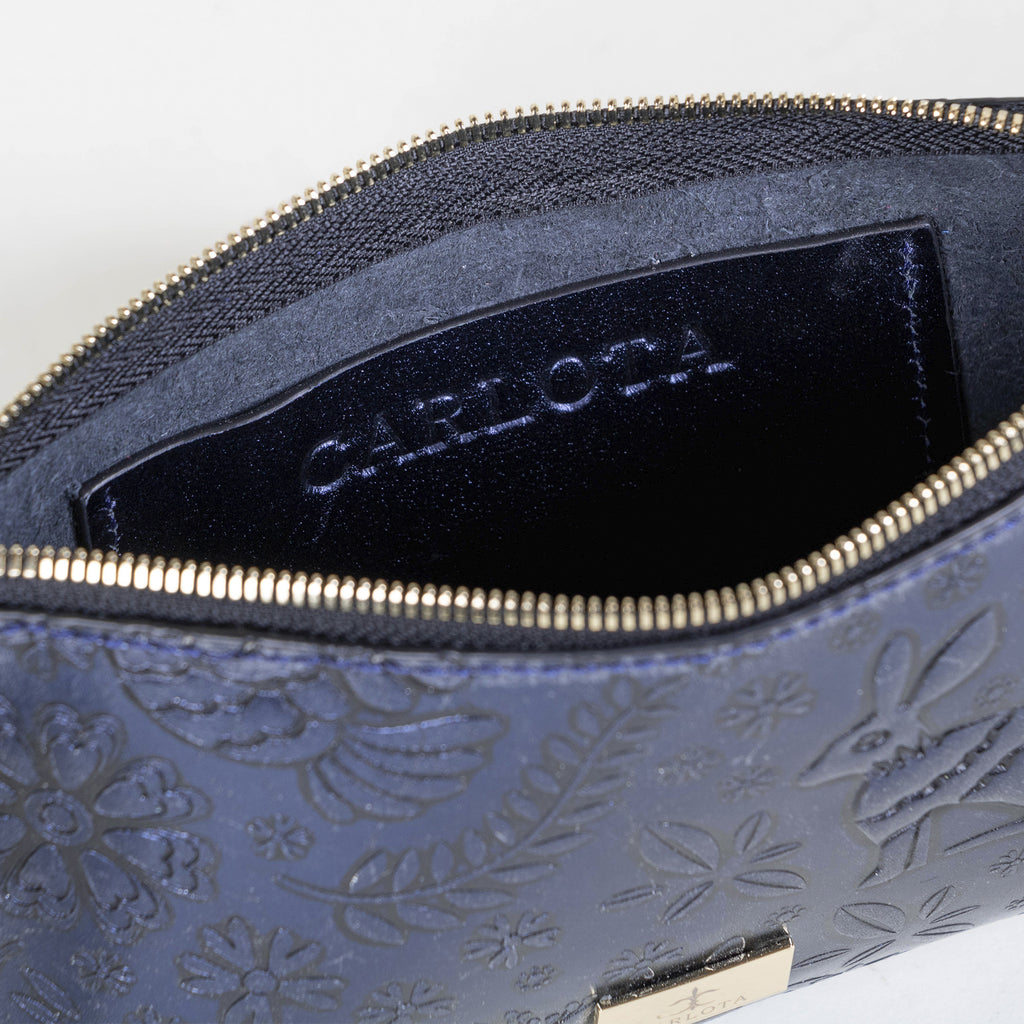 MINI CLUTCH AZUL MARINO