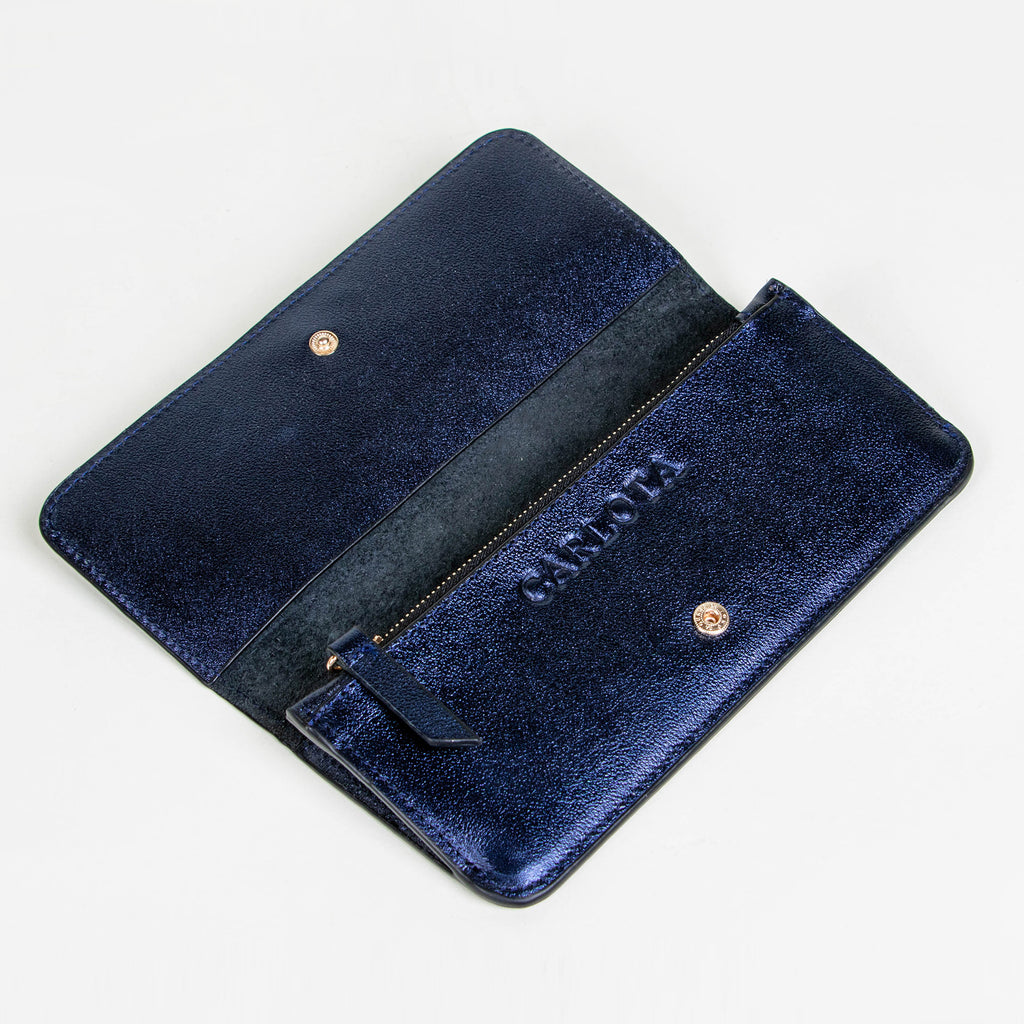 CARTERA AZUL MARINO