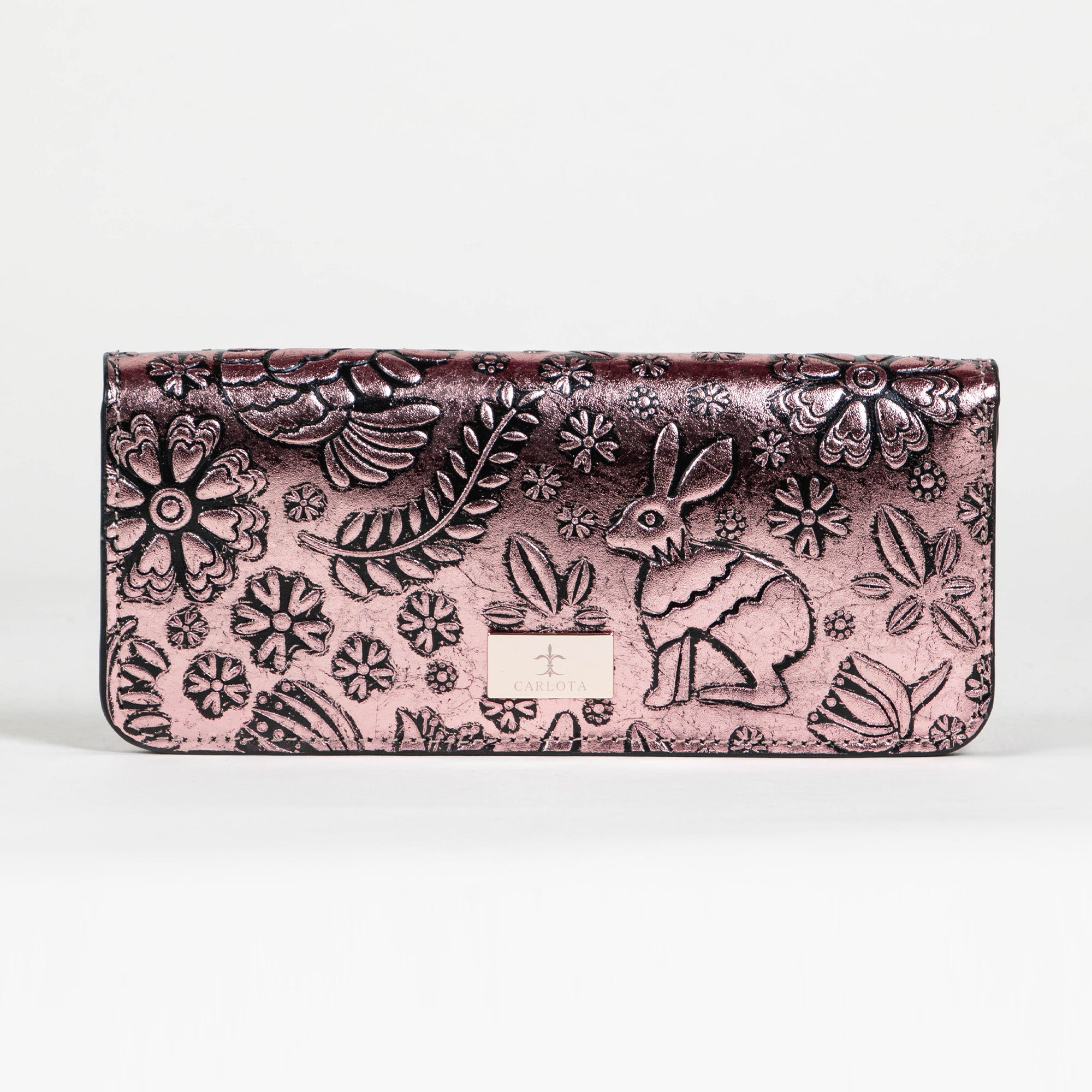 CARTERA ORO ROSA