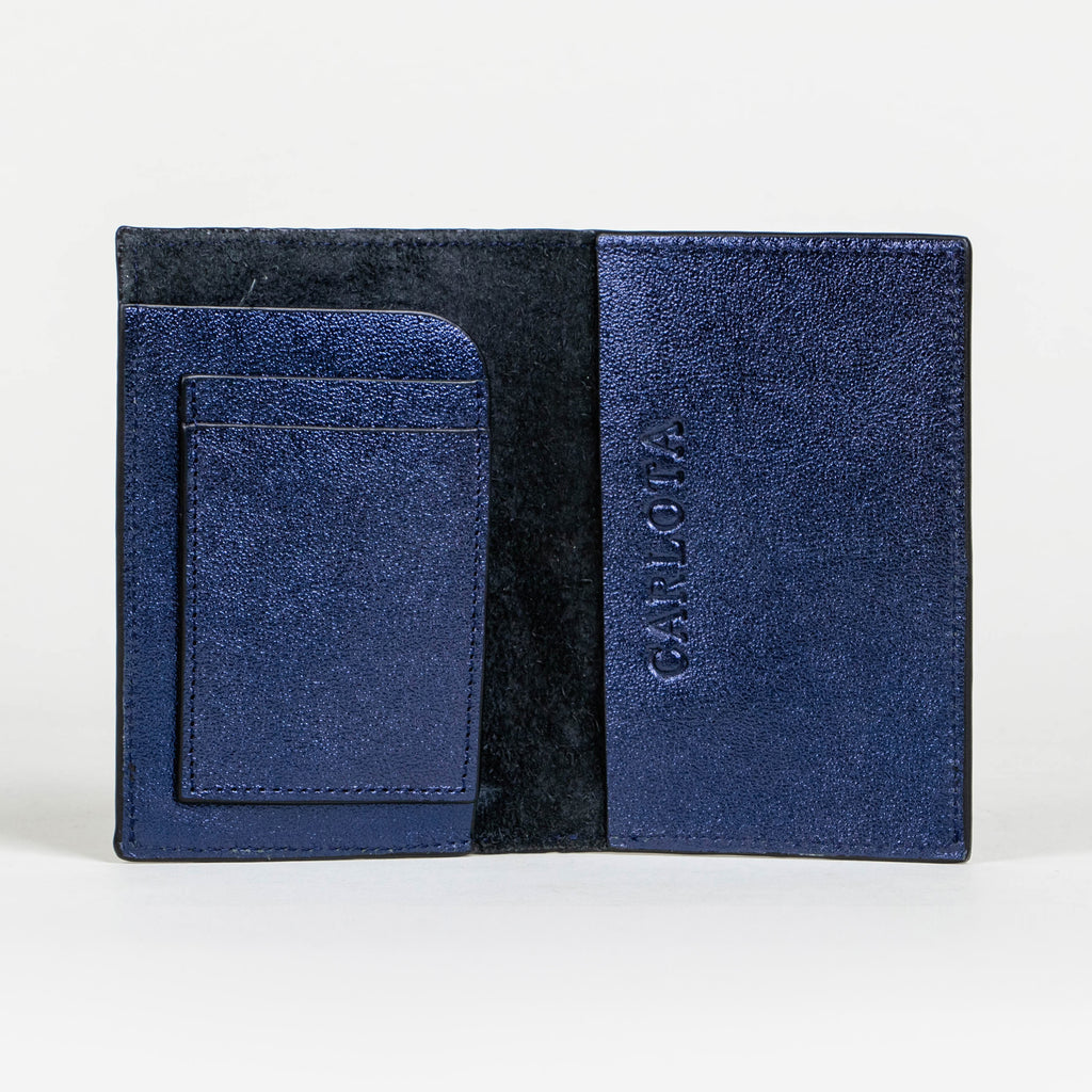 PORTA PASAPORTE AZUL MARINO