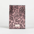 PORTA PASAPORTE ORO ROSA