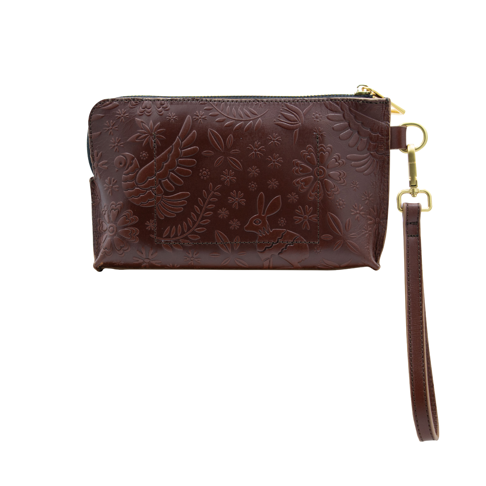 MINI CLUTCH TABACO