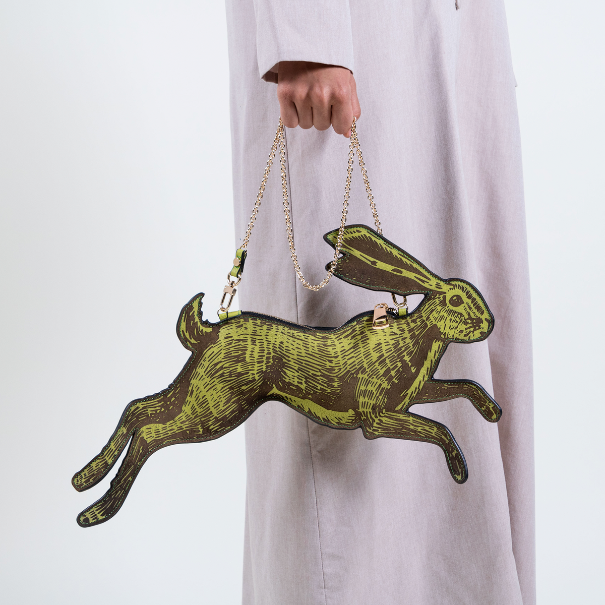 LIME GREEN LIEBRE CROSSBODY