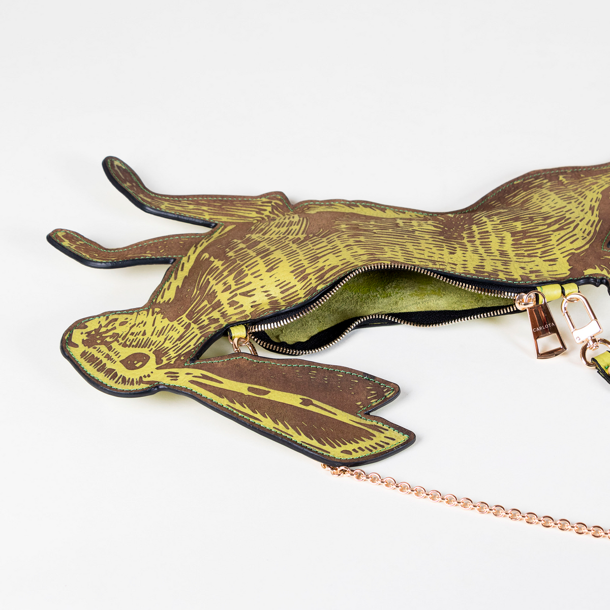 LIME GREEN LIEBRE CROSSBODY