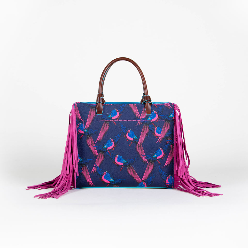 TOTE ESTAMPADO PAJARITO