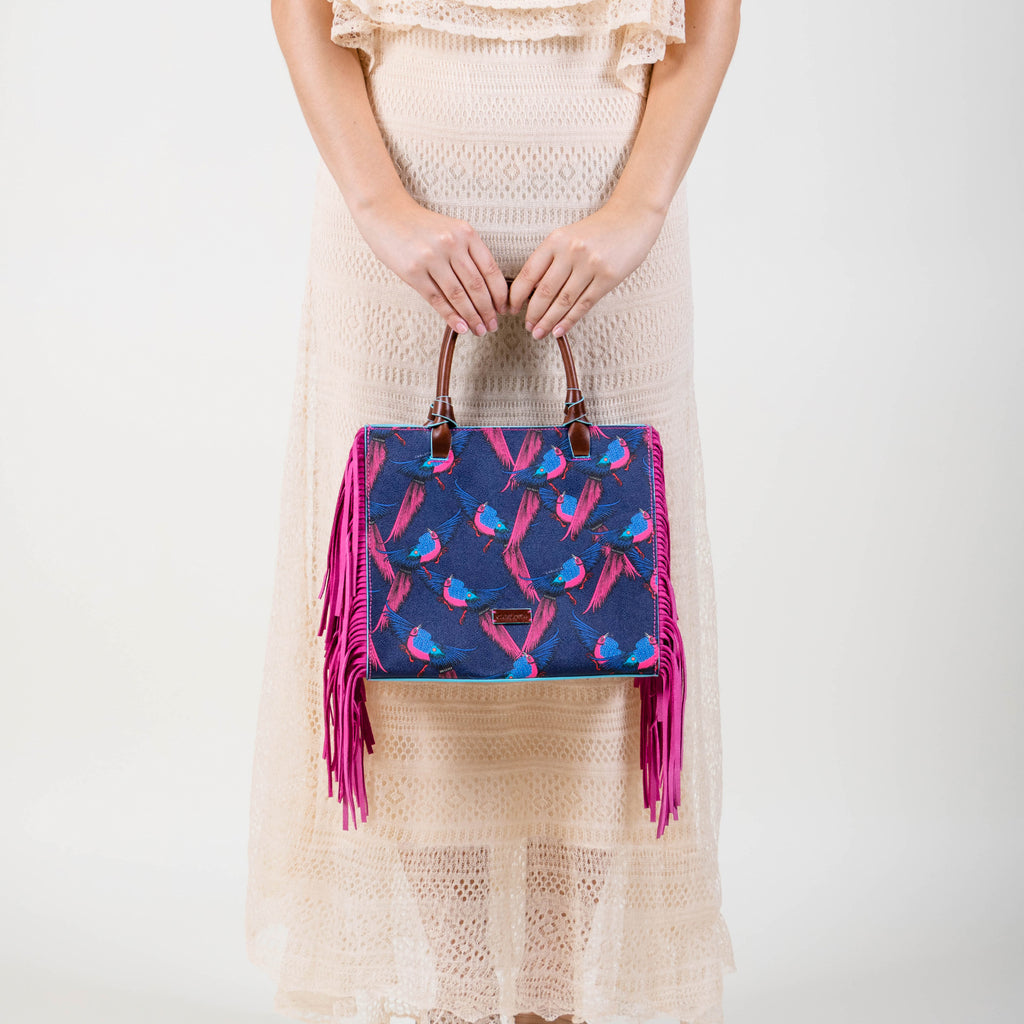 TOTE ESTAMPADO PAJARITO