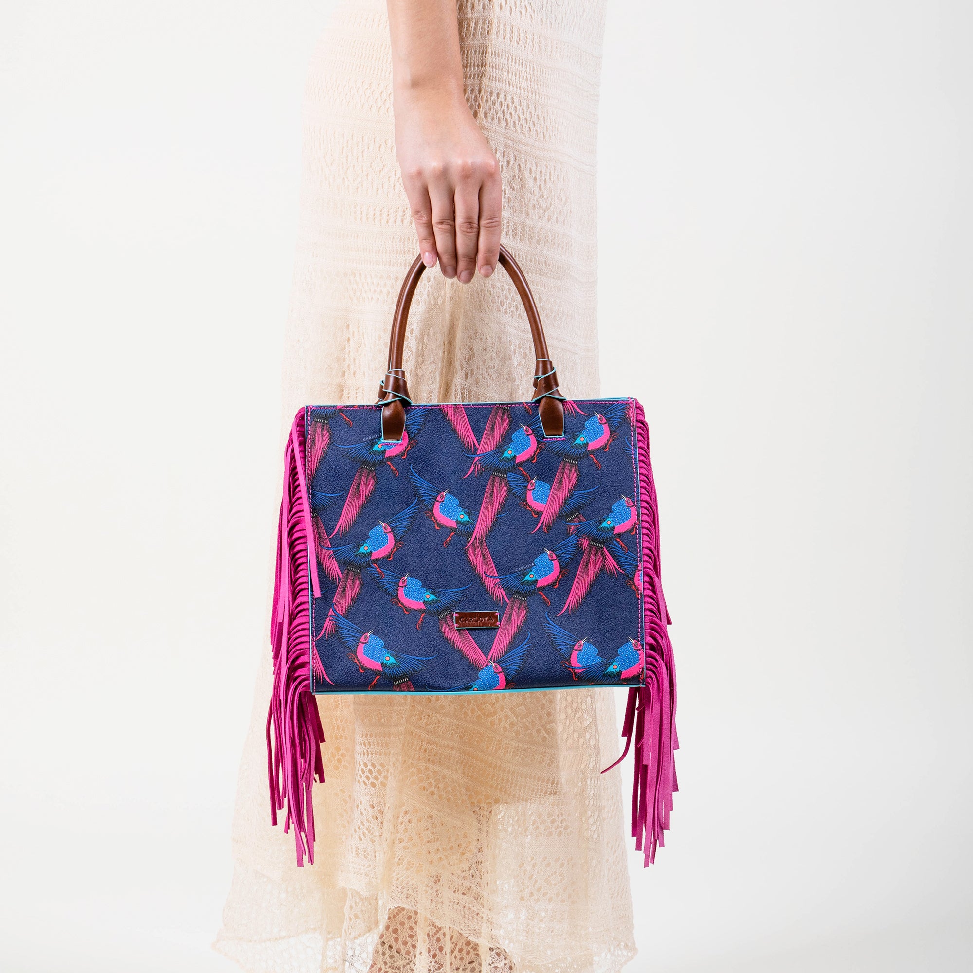 TOTE ESTAMPADO PAJARITO