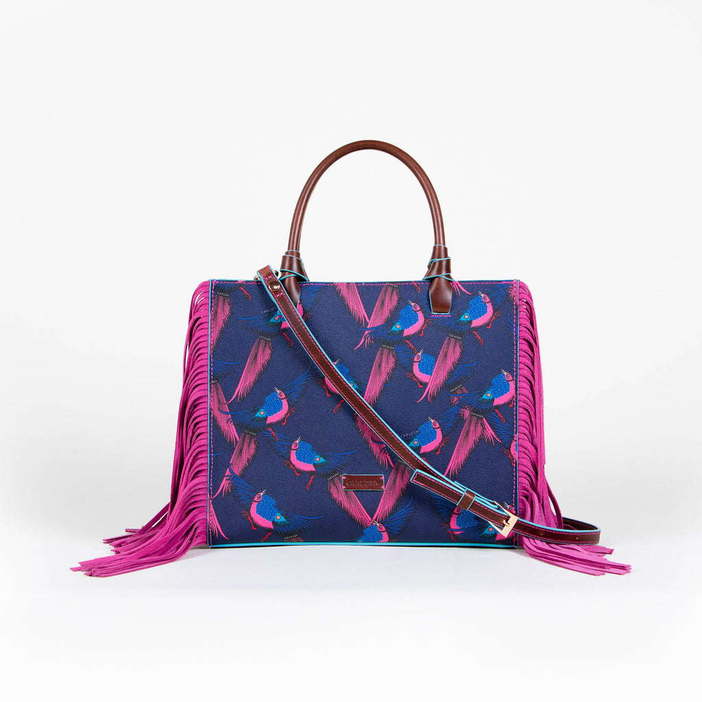 TOTE ESTAMPADO PAJARITO