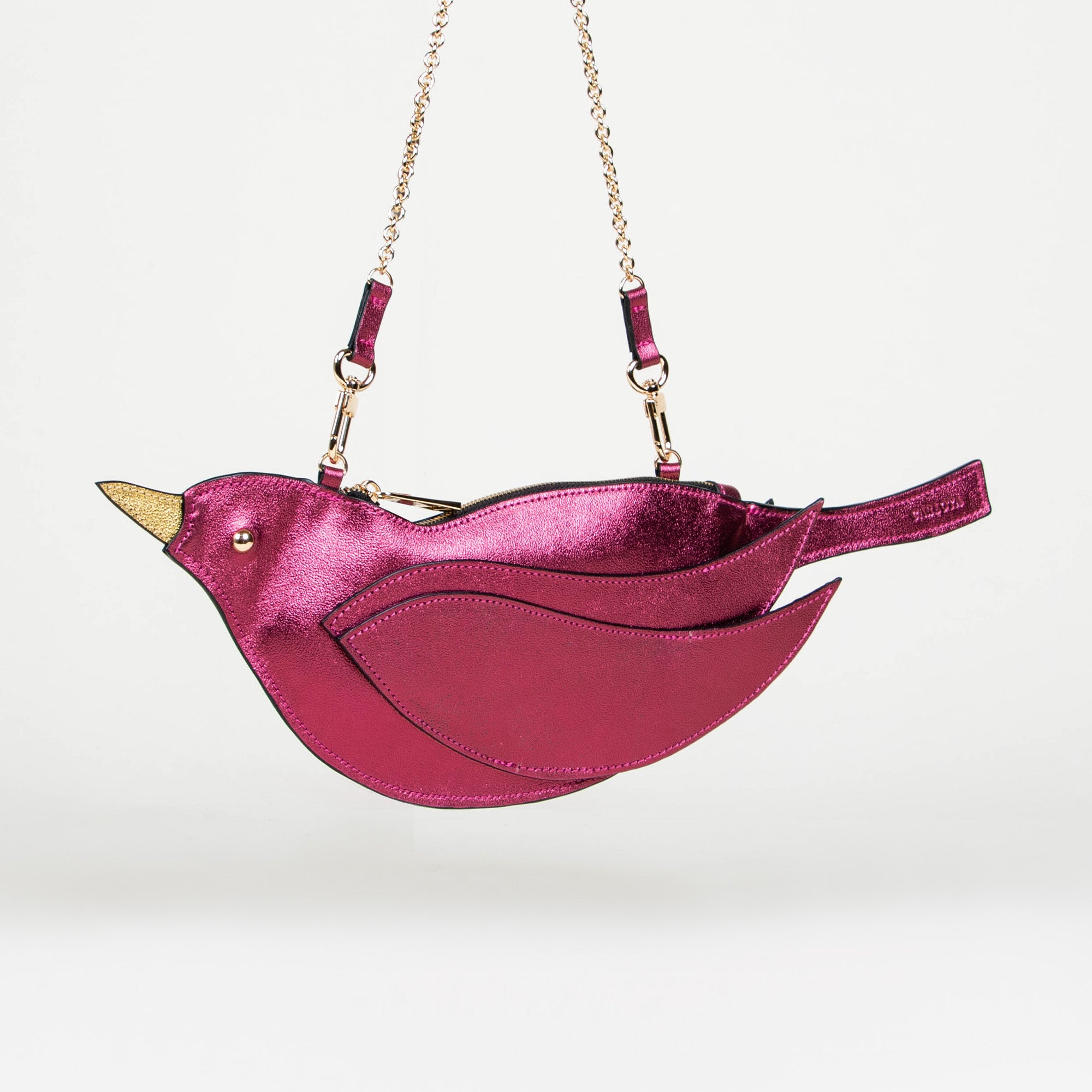 CROSSBODY PAJARITO FIUSHA METÁLICO