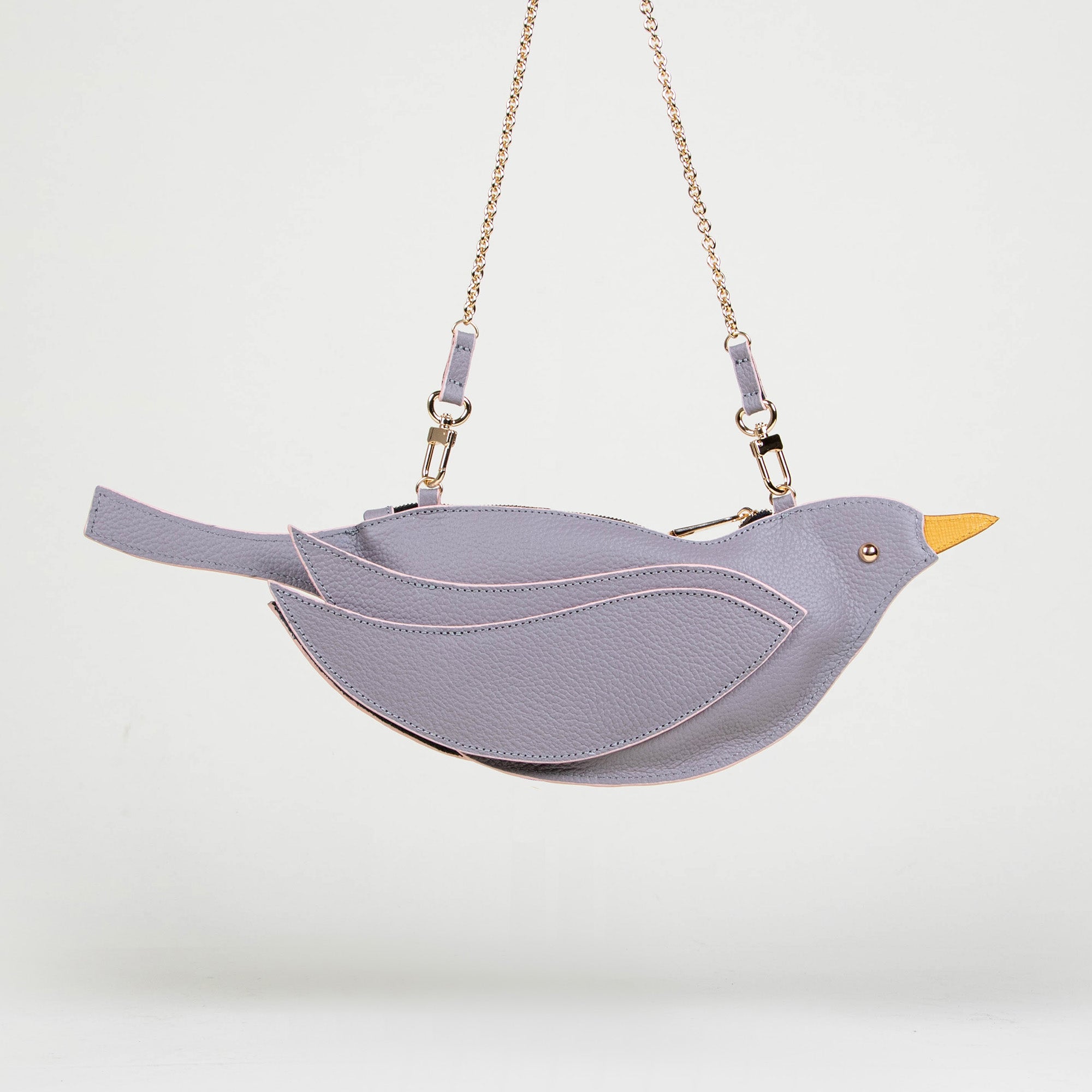CROSSBODY PAJARITO GRIS