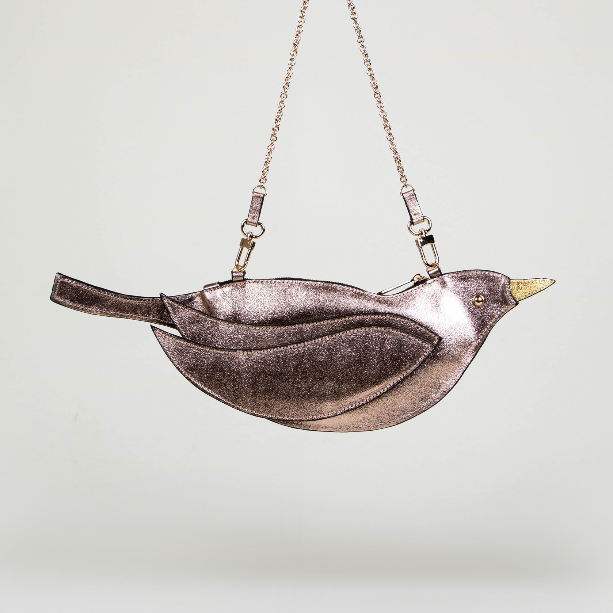 CROSSBODY BIRD ROSE GOLD