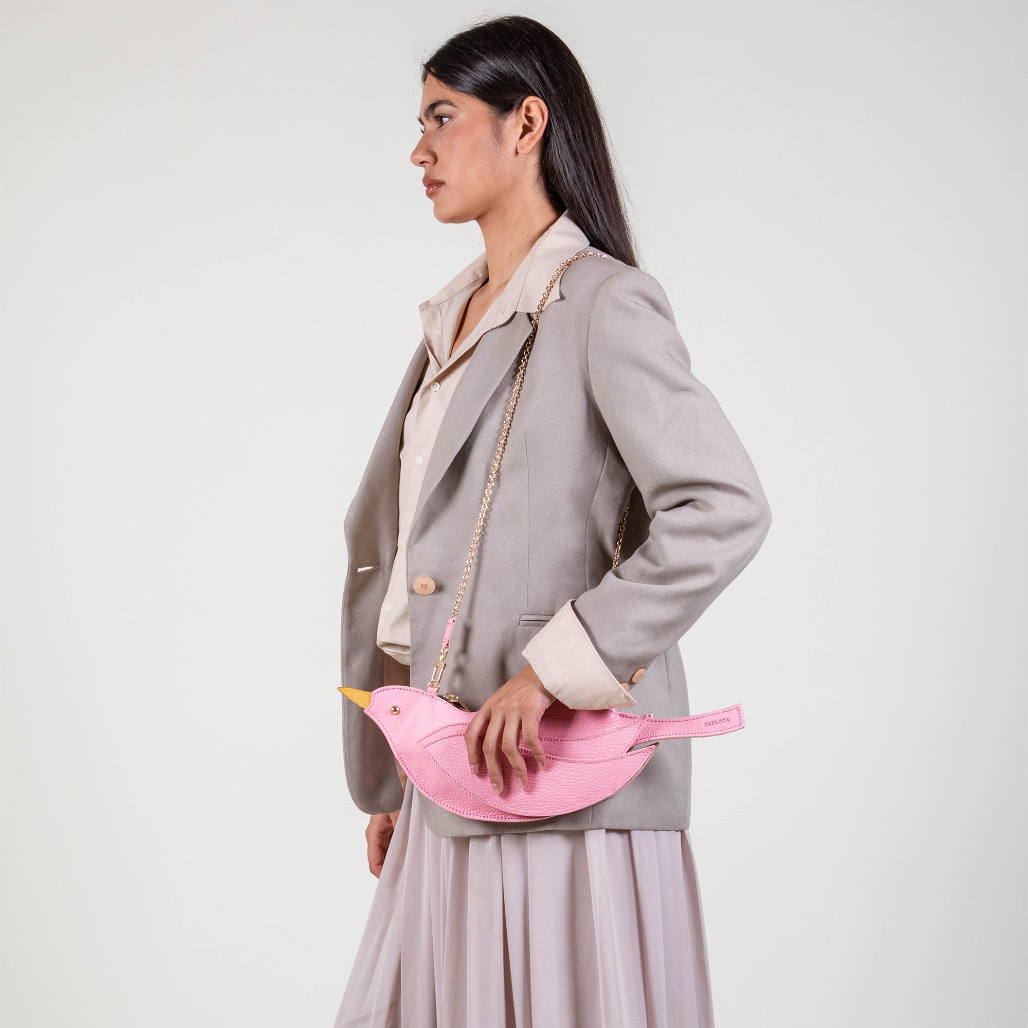 CROSSBODY PAJARITO ROSA