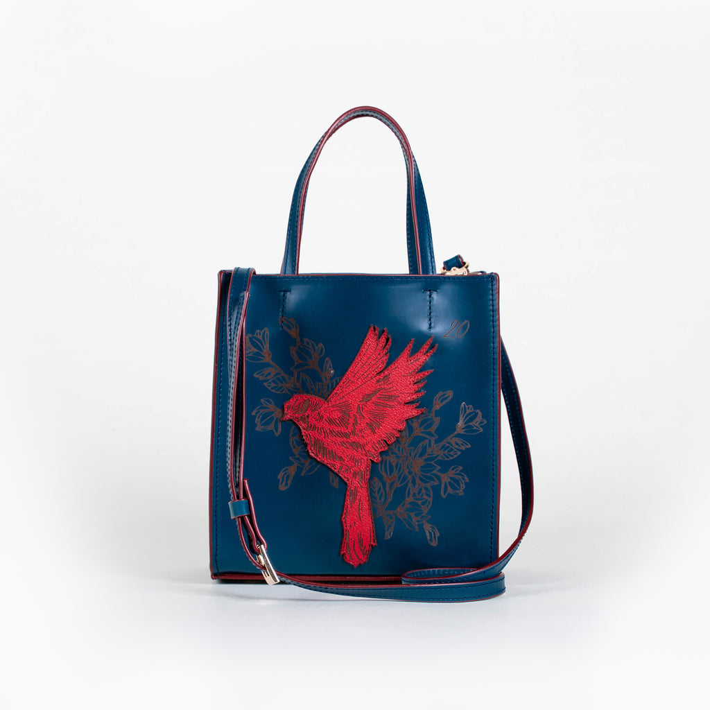 BABY TOTE PAJARITO AZUL