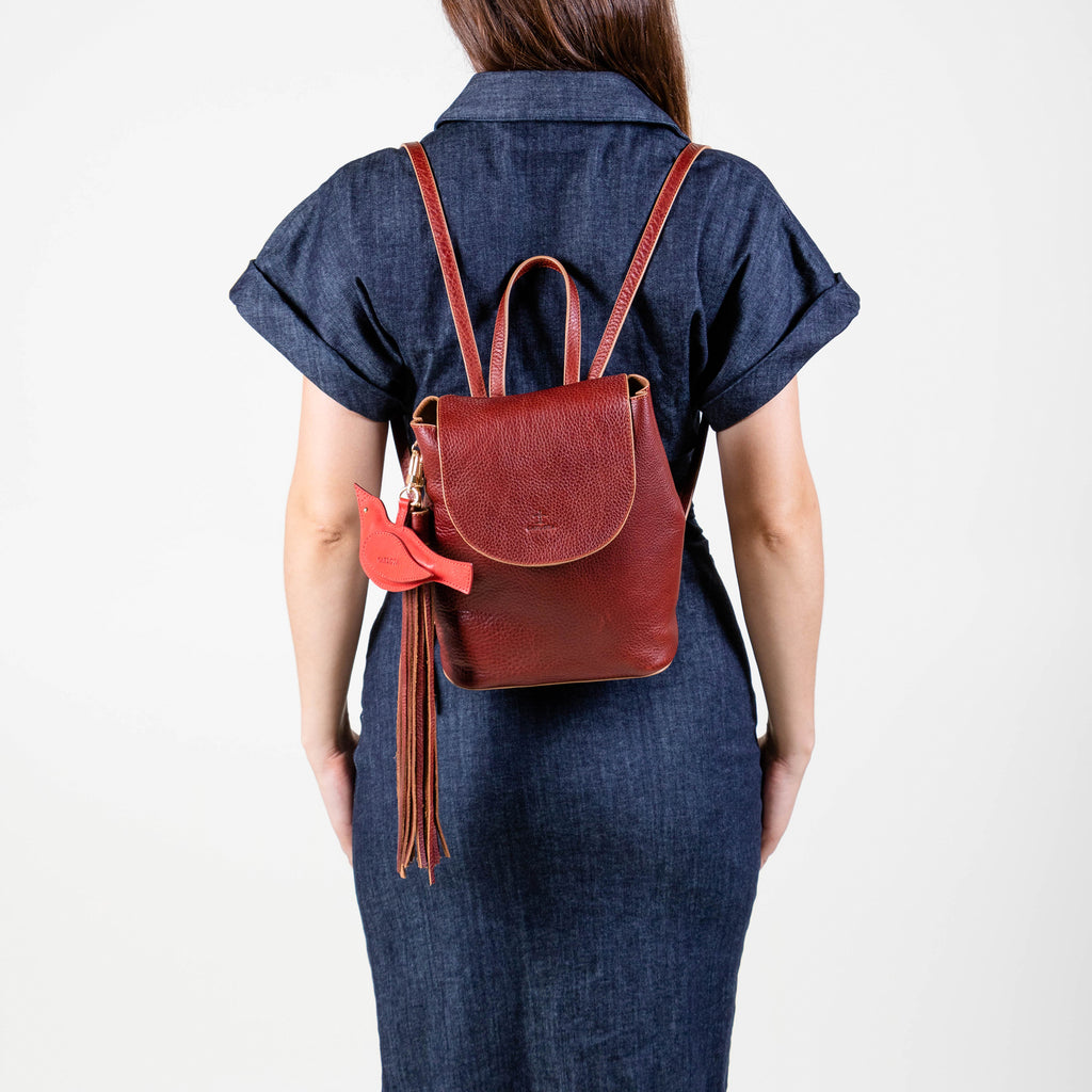 BACKPACK PAJARITO TABACO