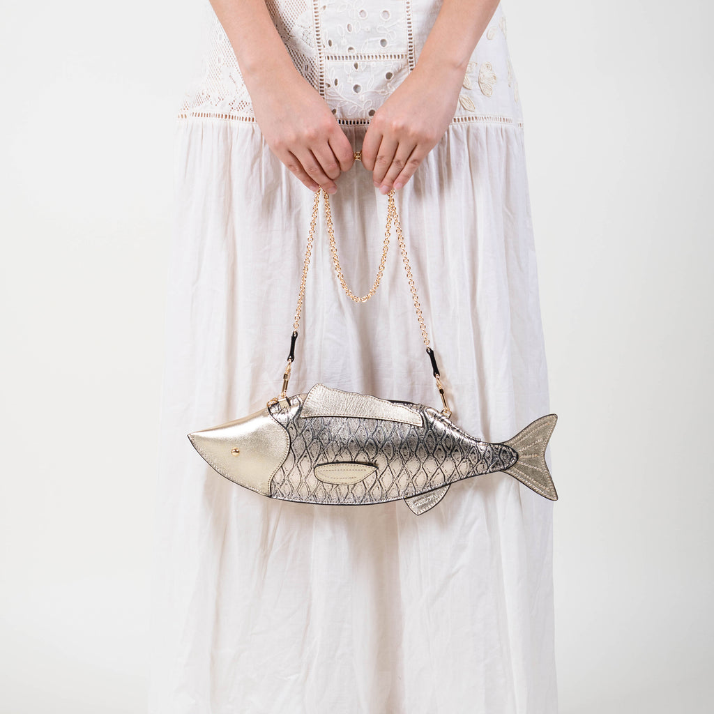 CROSSBODY PESCADO ORO