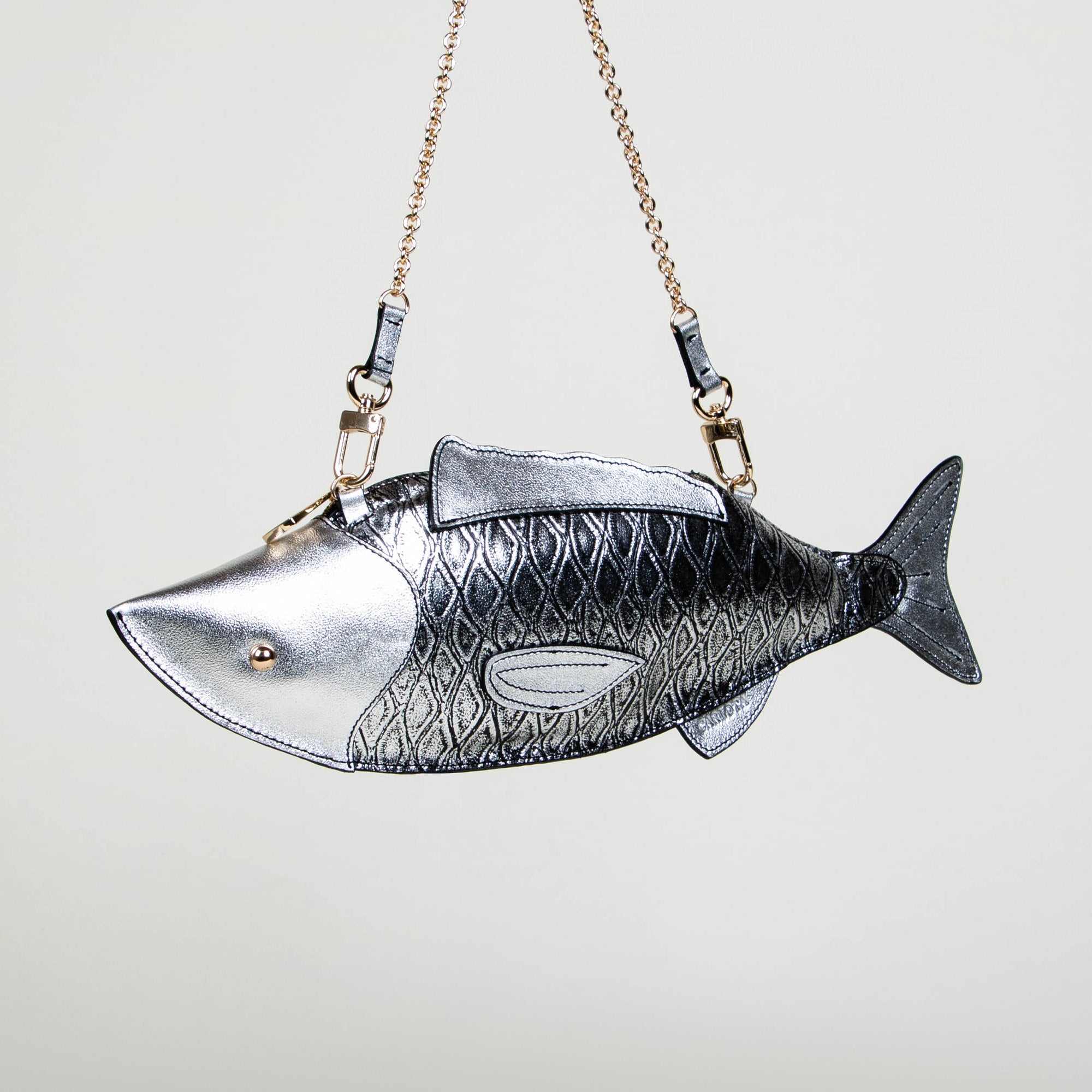 CROSSBODY PESCADO PLATA