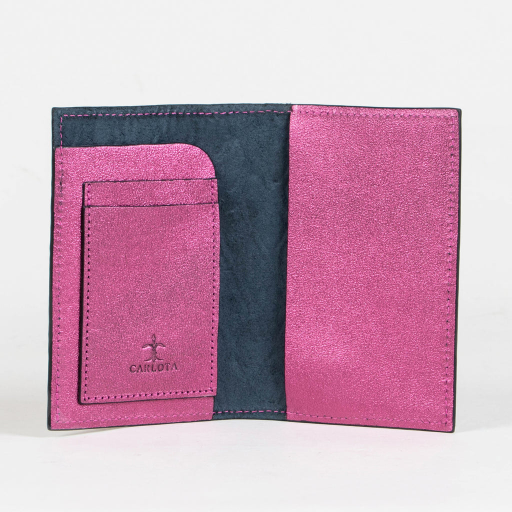 PORTA PASAPORTE PESCADO ROSA