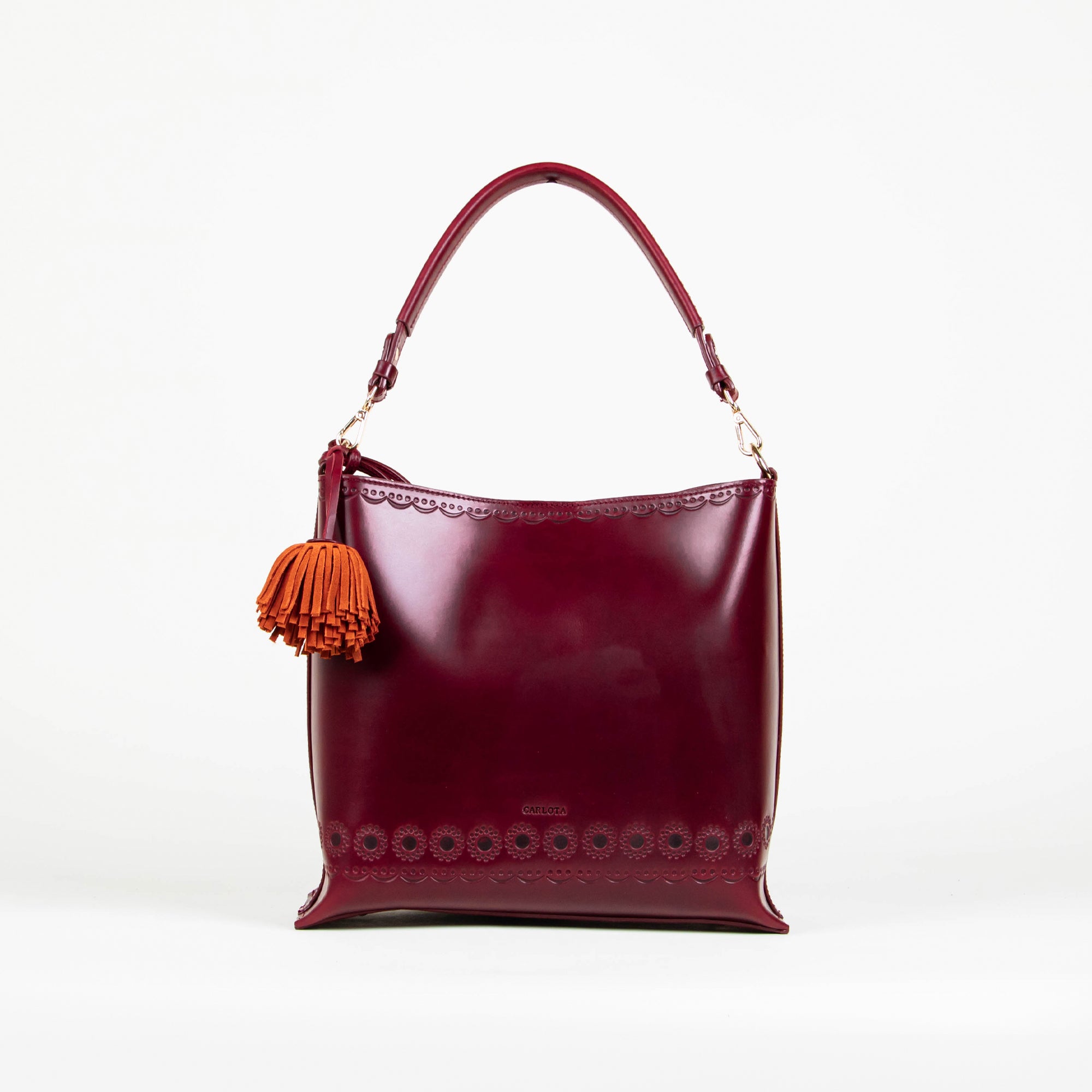 HOBO MACETA ROJO