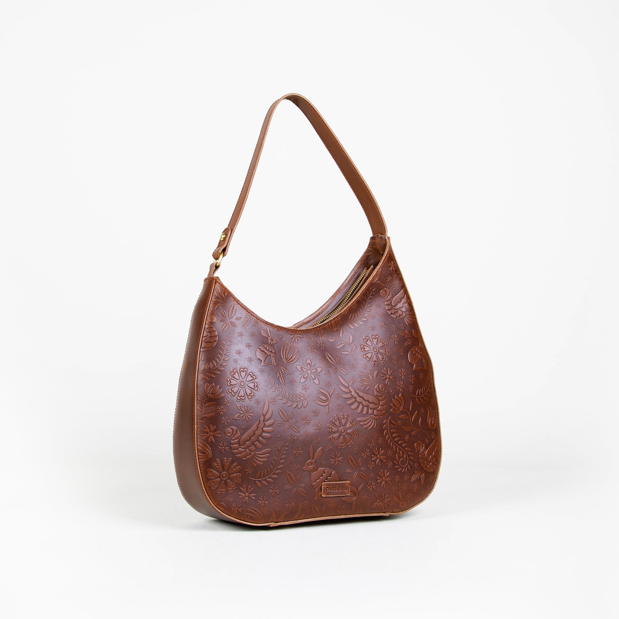 SHOULDER BAG TABACO