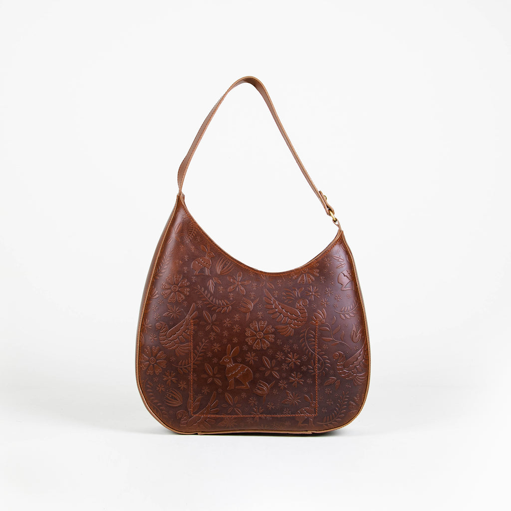 SHOULDER BAG TABACO