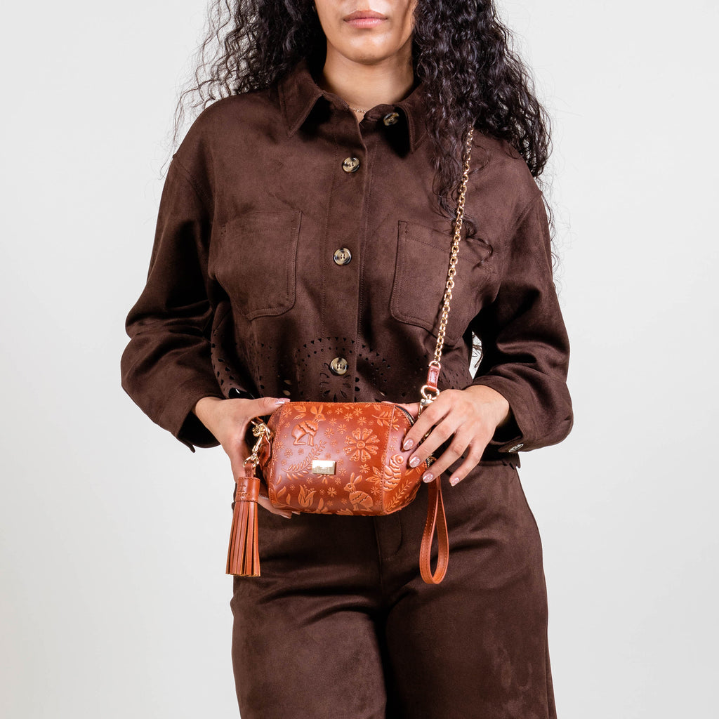 CROSSBODY LIEBRE ARCILLA