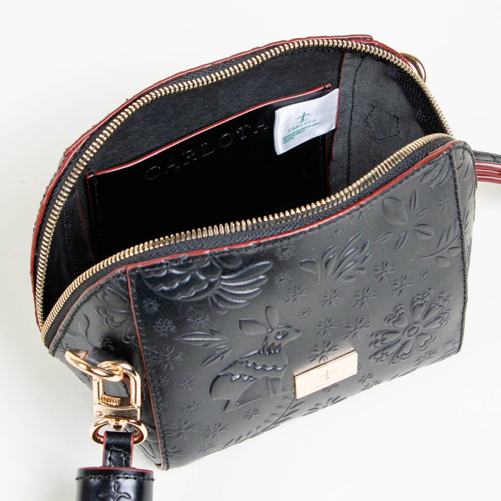 CROSSBODY LIEBRE NEGRO
