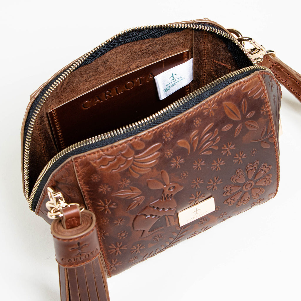 CROSSBODY LIEBRE TABACO