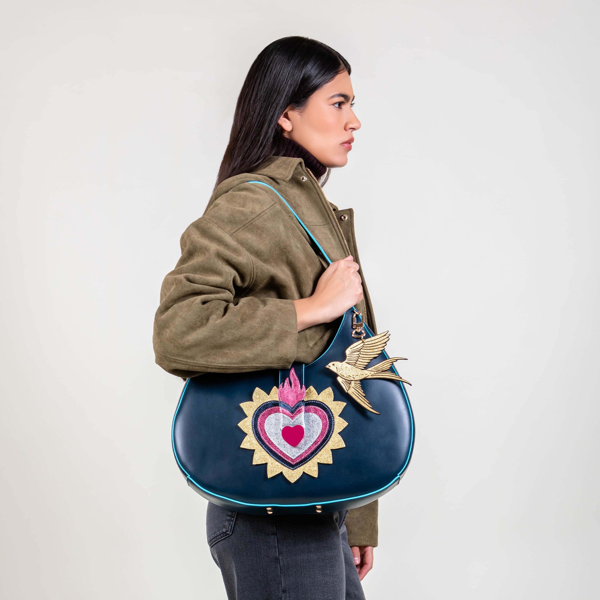 HOBO  "EL CORAZÓN" AZUL