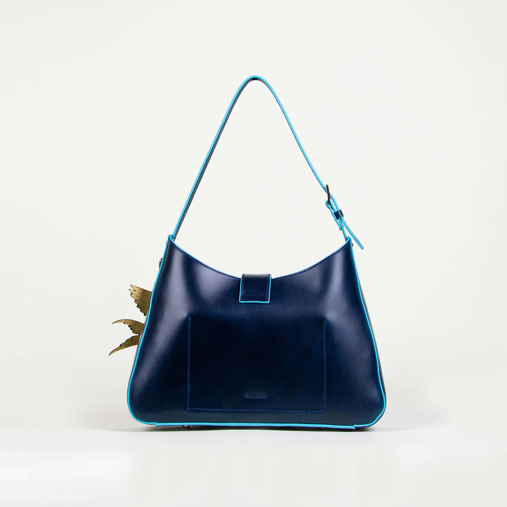 SHOULDER "EL CORAZÓN" AZUL