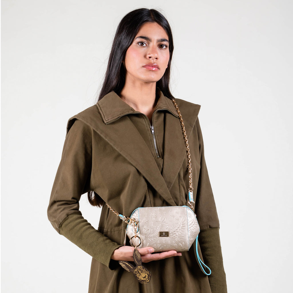 CROSSBODY ORO AZUL