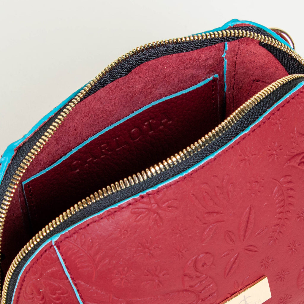 CROSSBODY ROJO