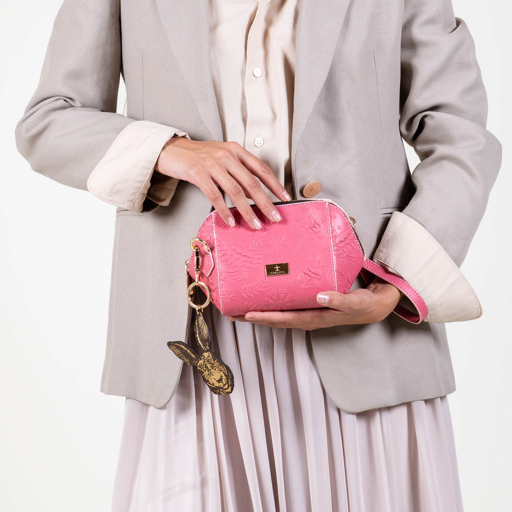 CROSSBODY LIEBRE ROSA