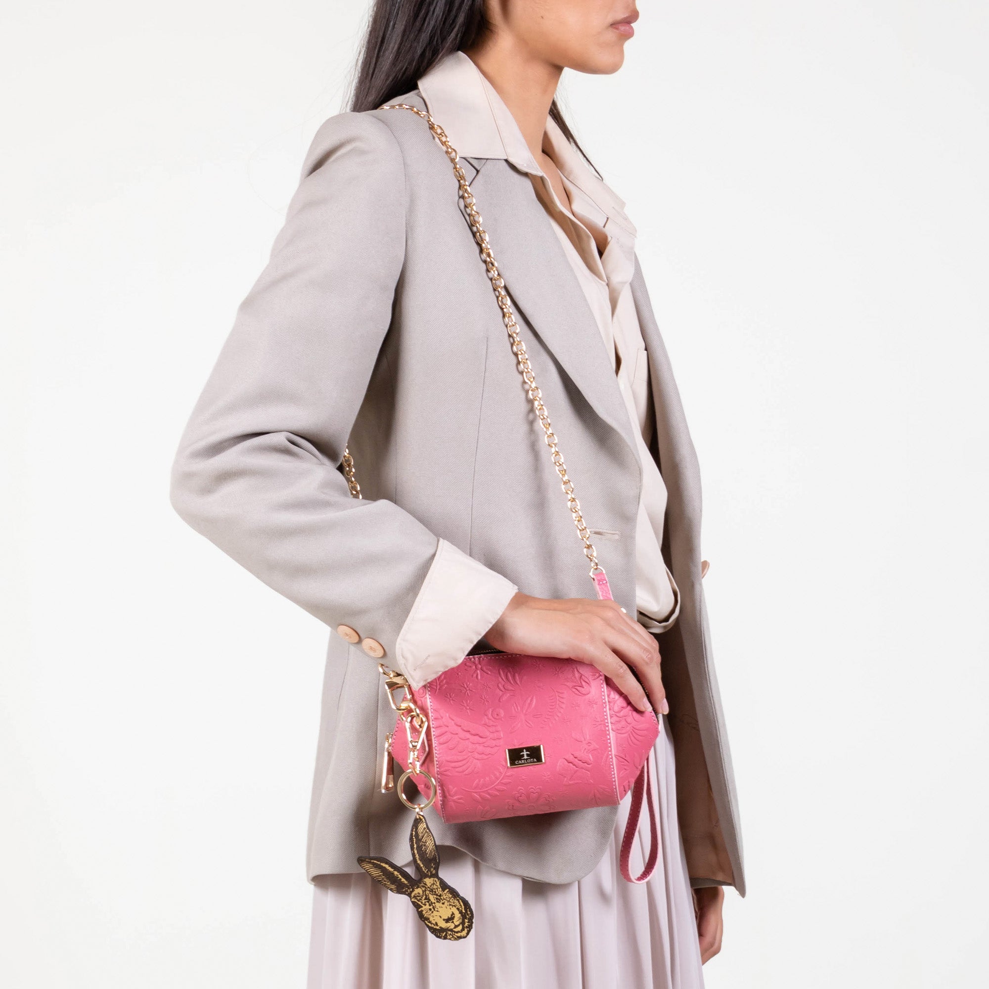 CROSSBODY LIEBRE ROSA
