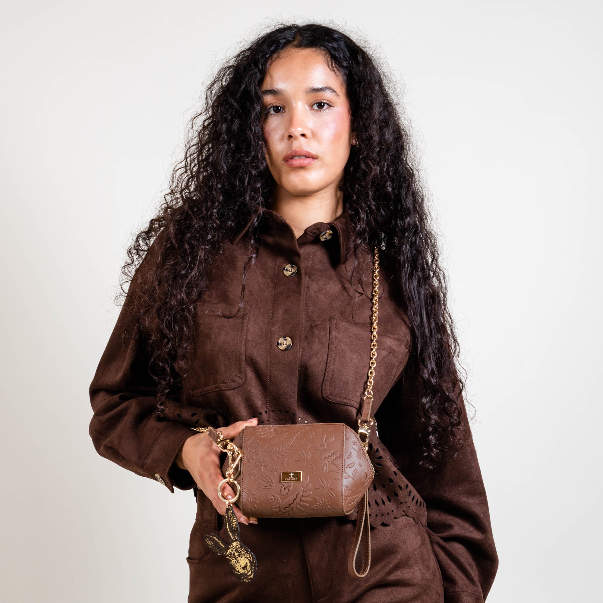 CROSSBODY LIEBRE TABACO