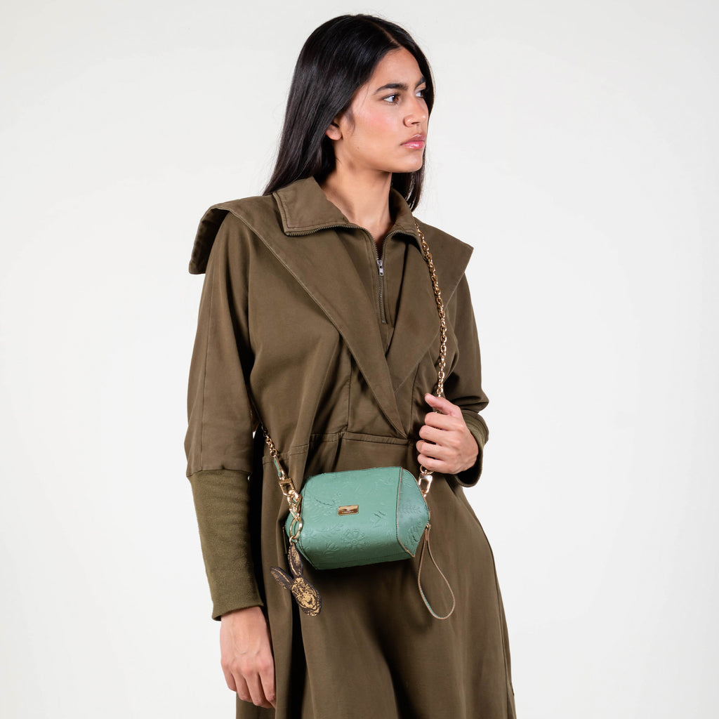 CROSSBODY LIEBRE VERDE