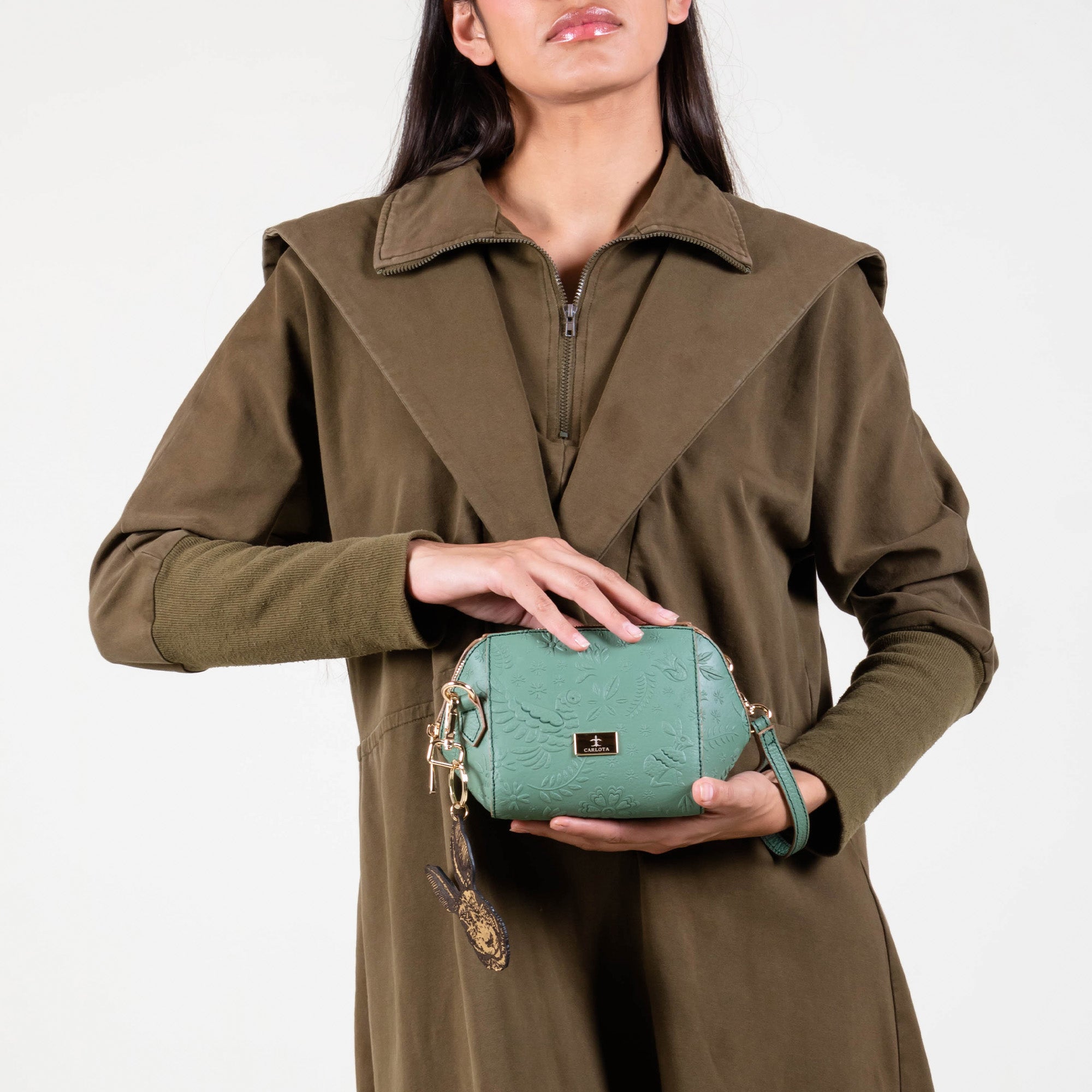 CROSSBODY LIEBRE VERDE