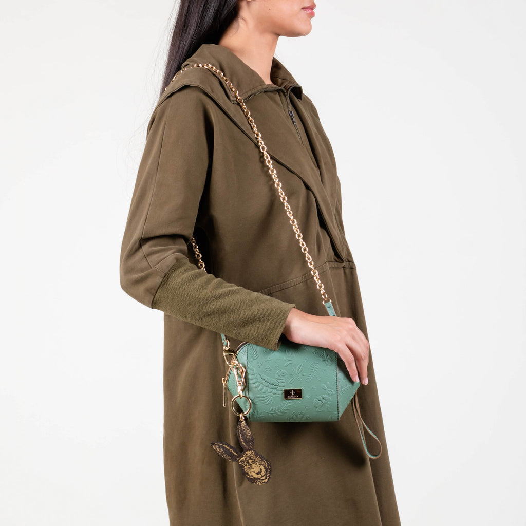 CROSSBODY LIEBRE VERDE