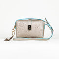 CROSSBODY LUNA ORO/AZUL