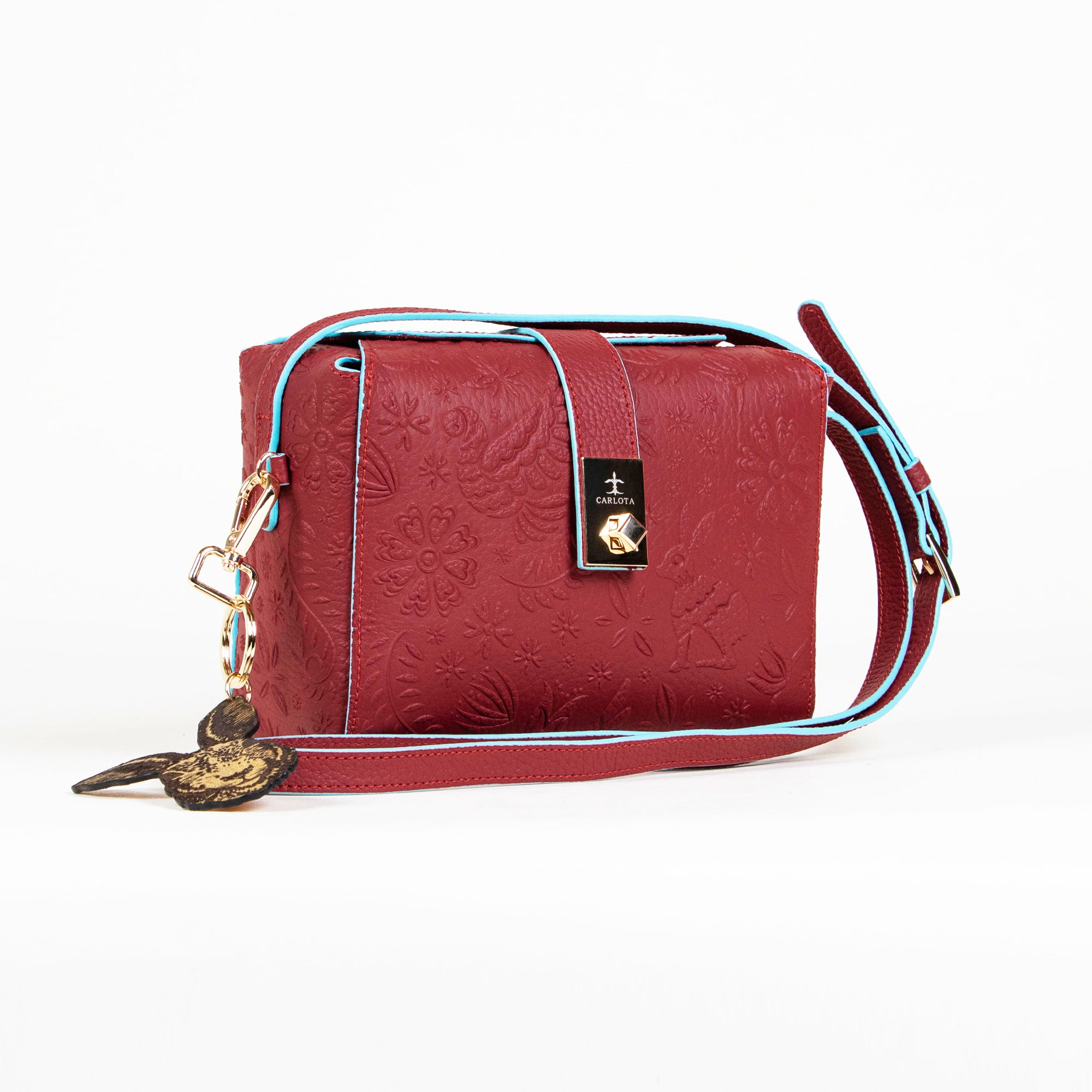 CROSSBODY LUNA ROJO